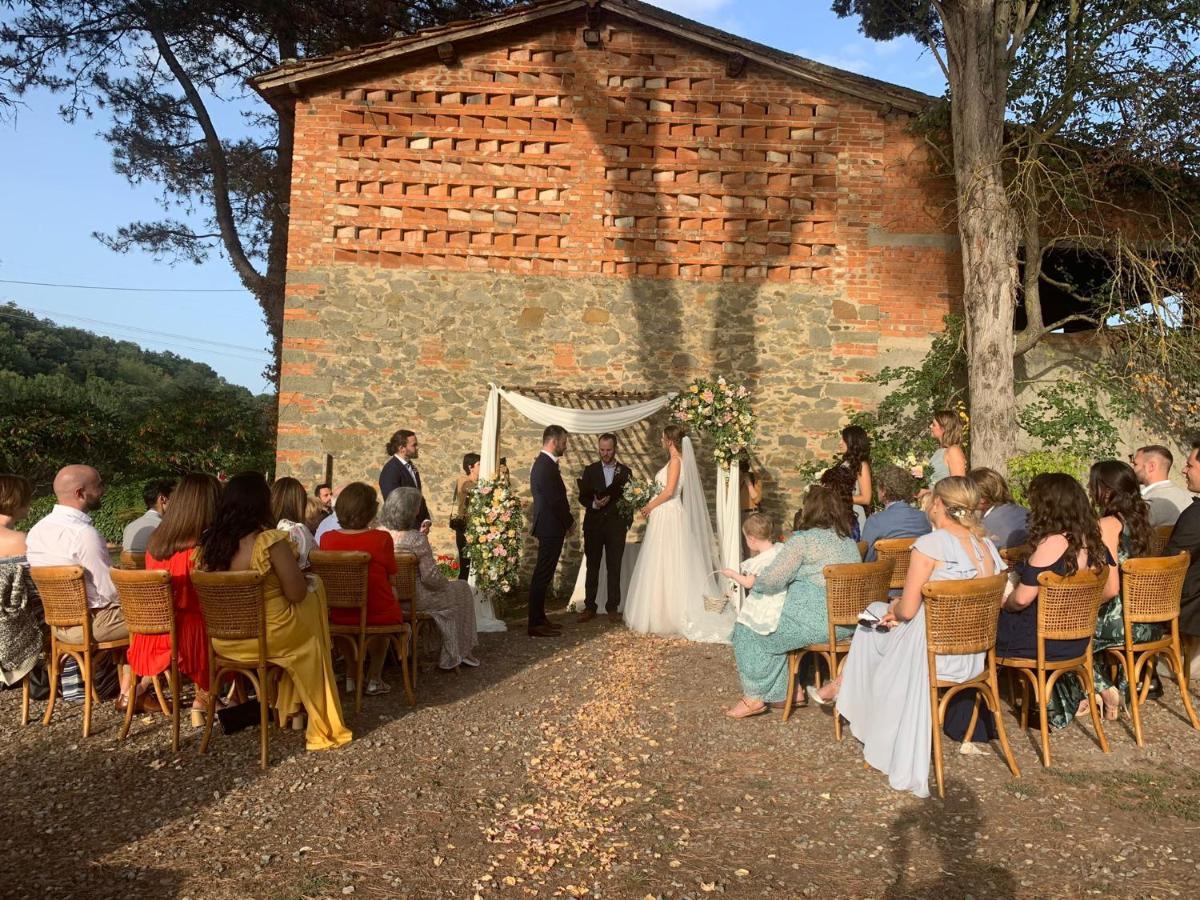Villa Poggio Di Gaville Meleto Exteriör bild