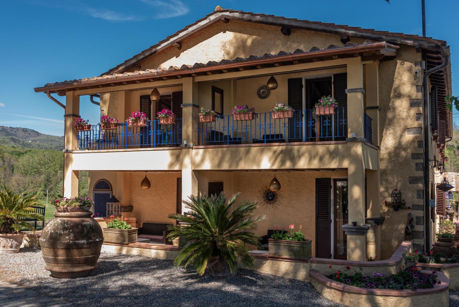 Villa Poggio Di Gaville Meleto Exteriör bild