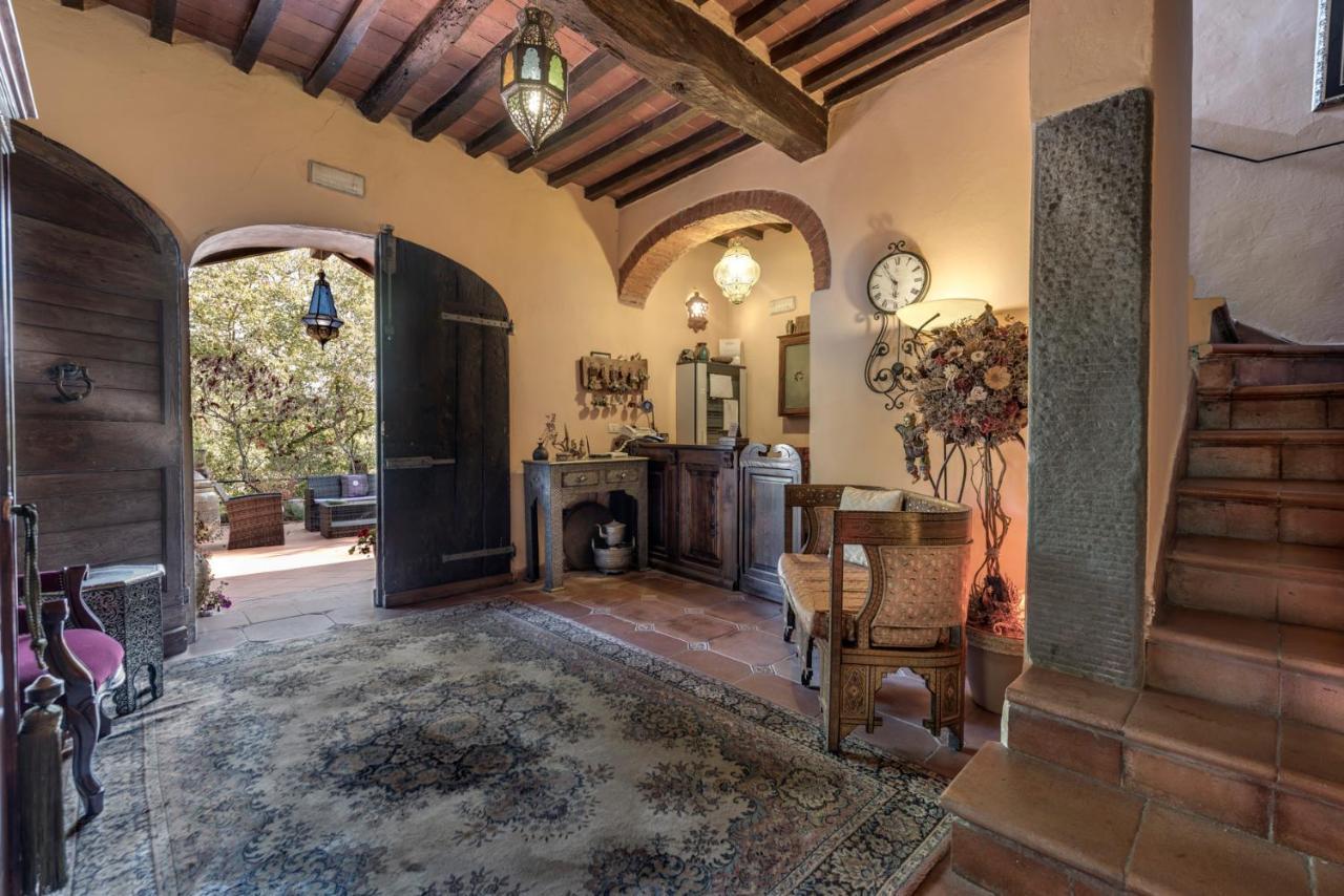 Villa Poggio Di Gaville Meleto Exteriör bild